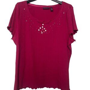 Gloria Vanderbilt Top | 2X